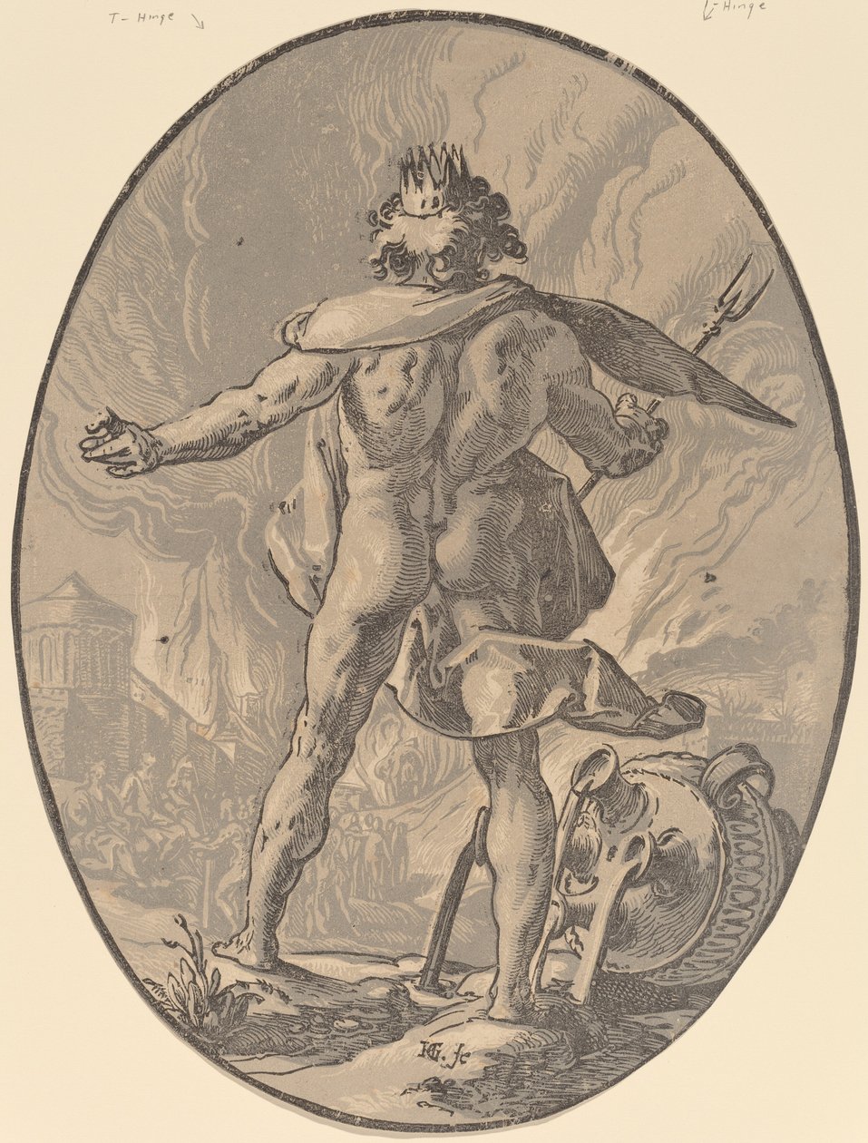 Plútó alkotó: Hendrik Goltzius