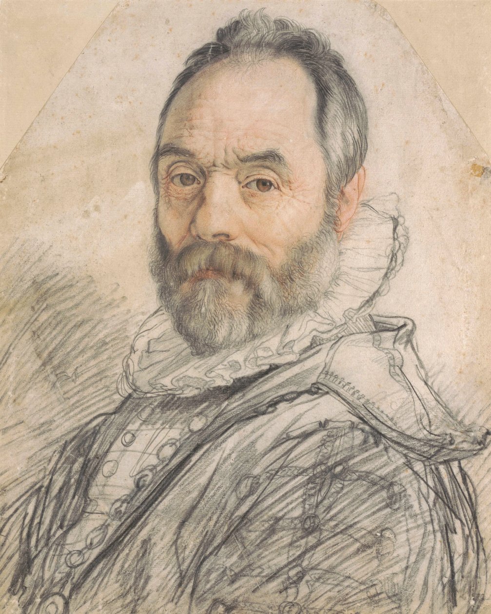 Giovanni da Bologna portréja 1529-1608, 1591. alkotó: Hendrik Goltzius