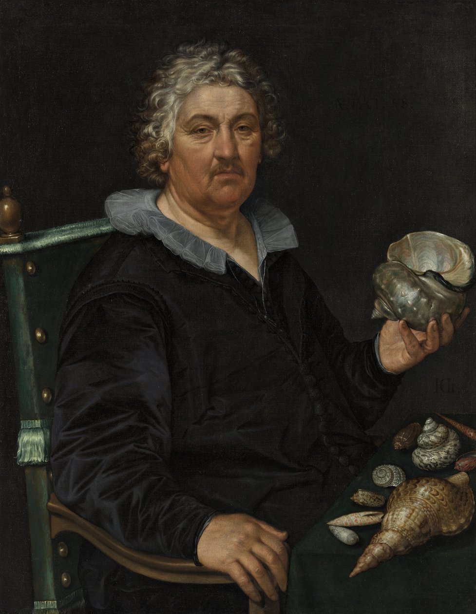 Jan Govertsz. van der Aer portréja (-1612) alkotó: Hendrik Goltzius