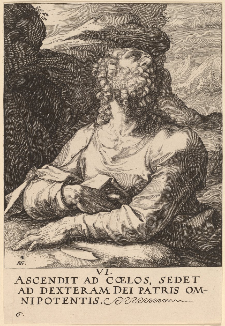 Szent Bertalan alkotó: Hendrik Goltzius