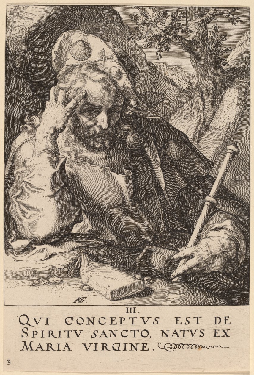 Szent Jakab őrnagy alkotó: Hendrik Goltzius