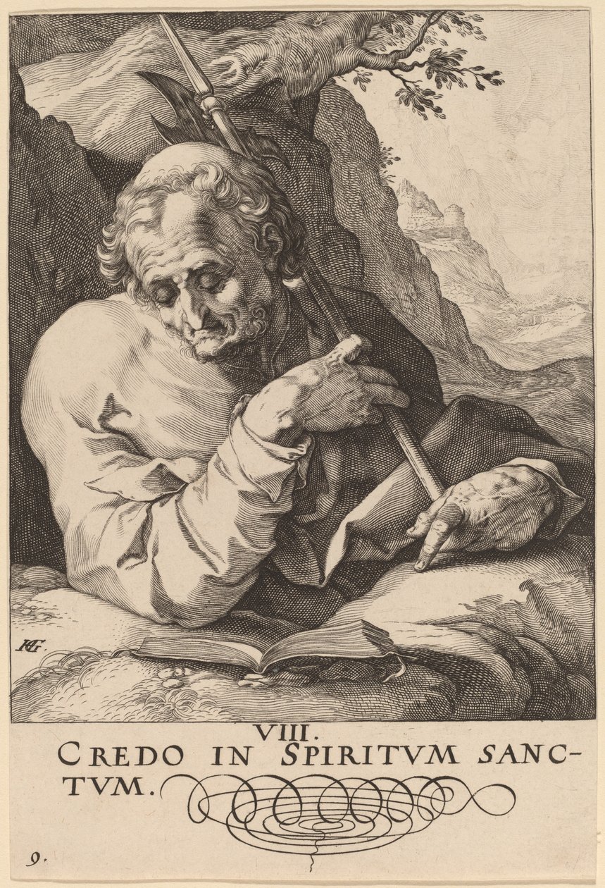 Szent Máté alkotó: Hendrik Goltzius