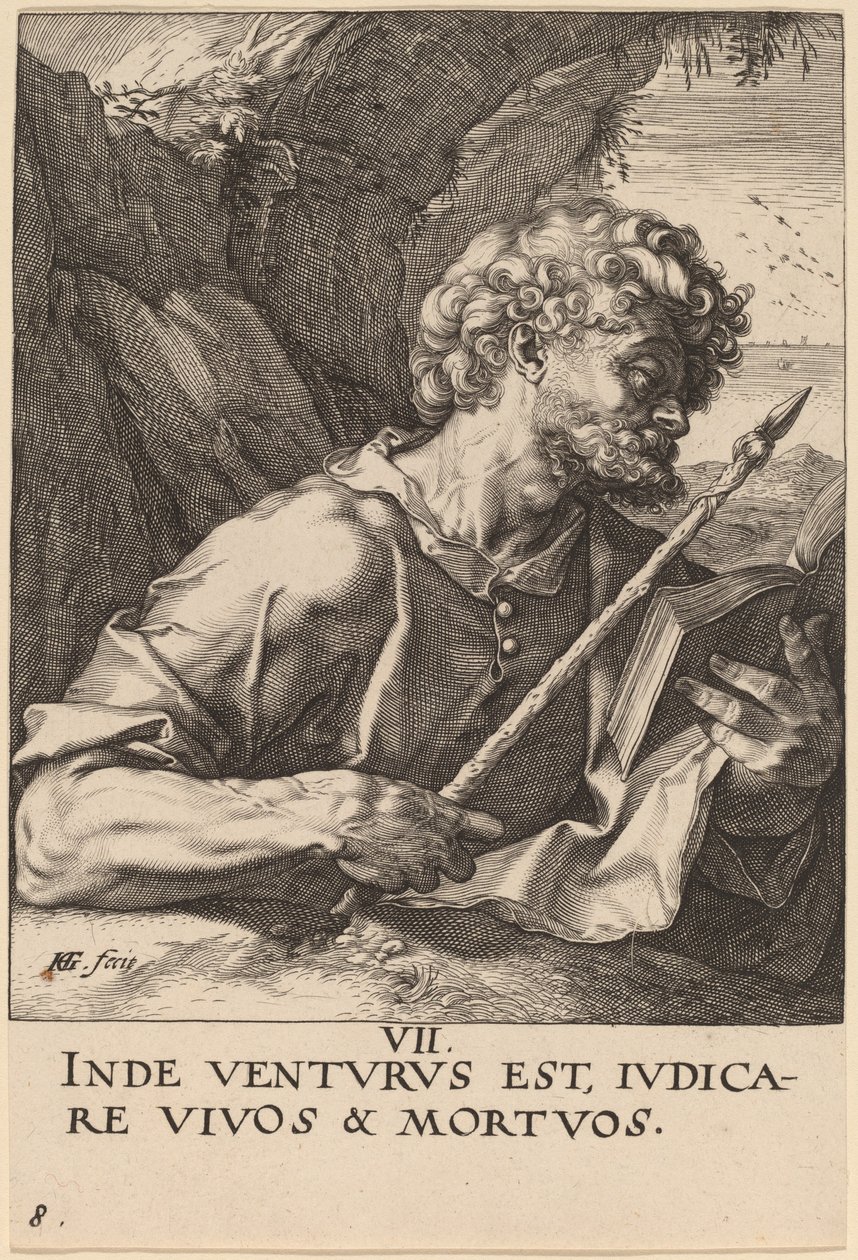 Szent Tamás alkotó: Hendrik Goltzius