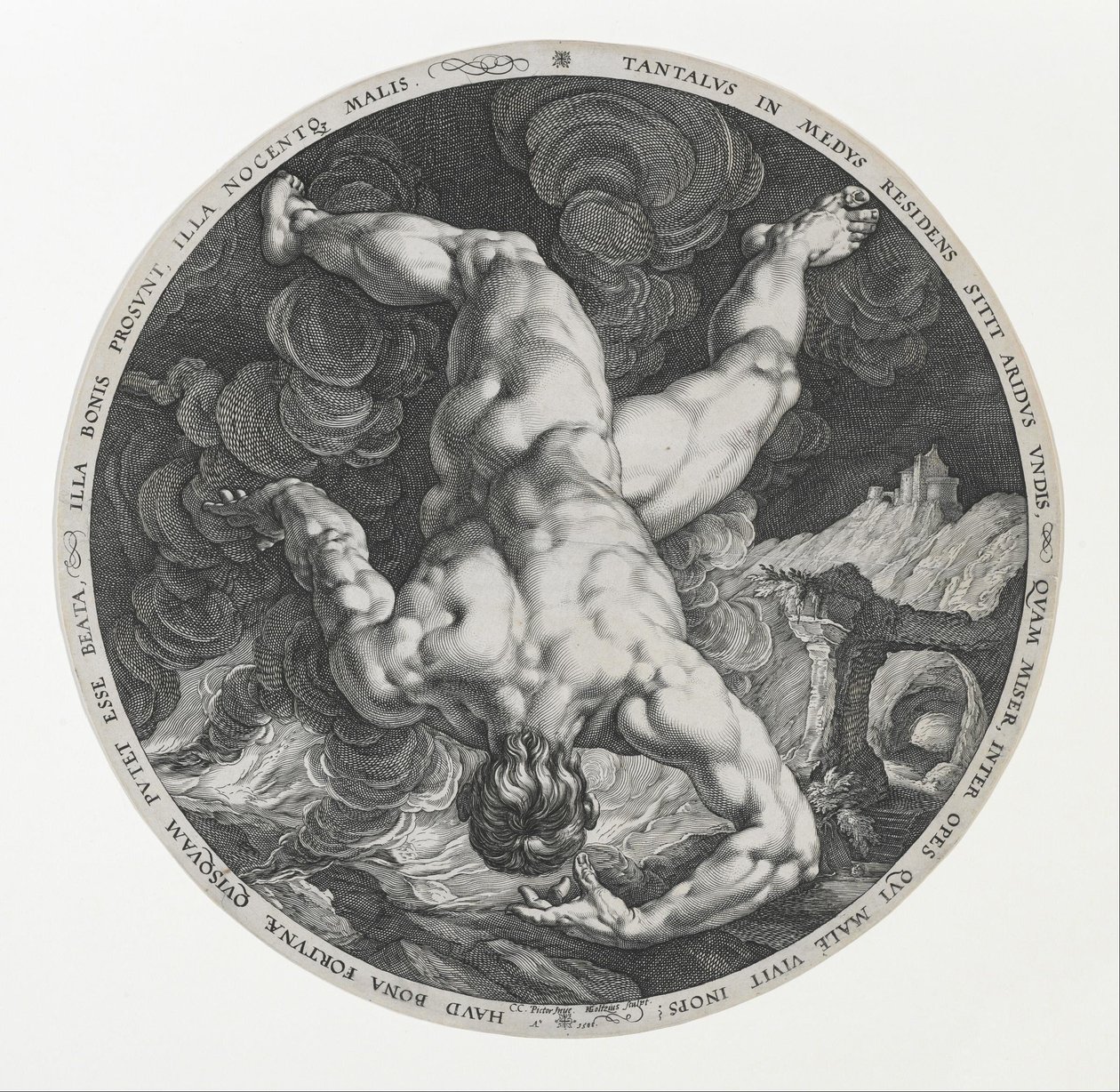 Tantalus alkotó: Hendrik Goltzius