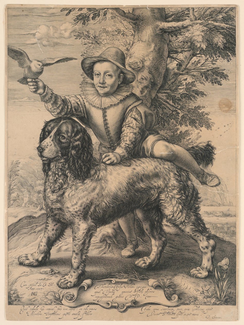 Goltzius kutyája alkotó: Hendrik Goltzius