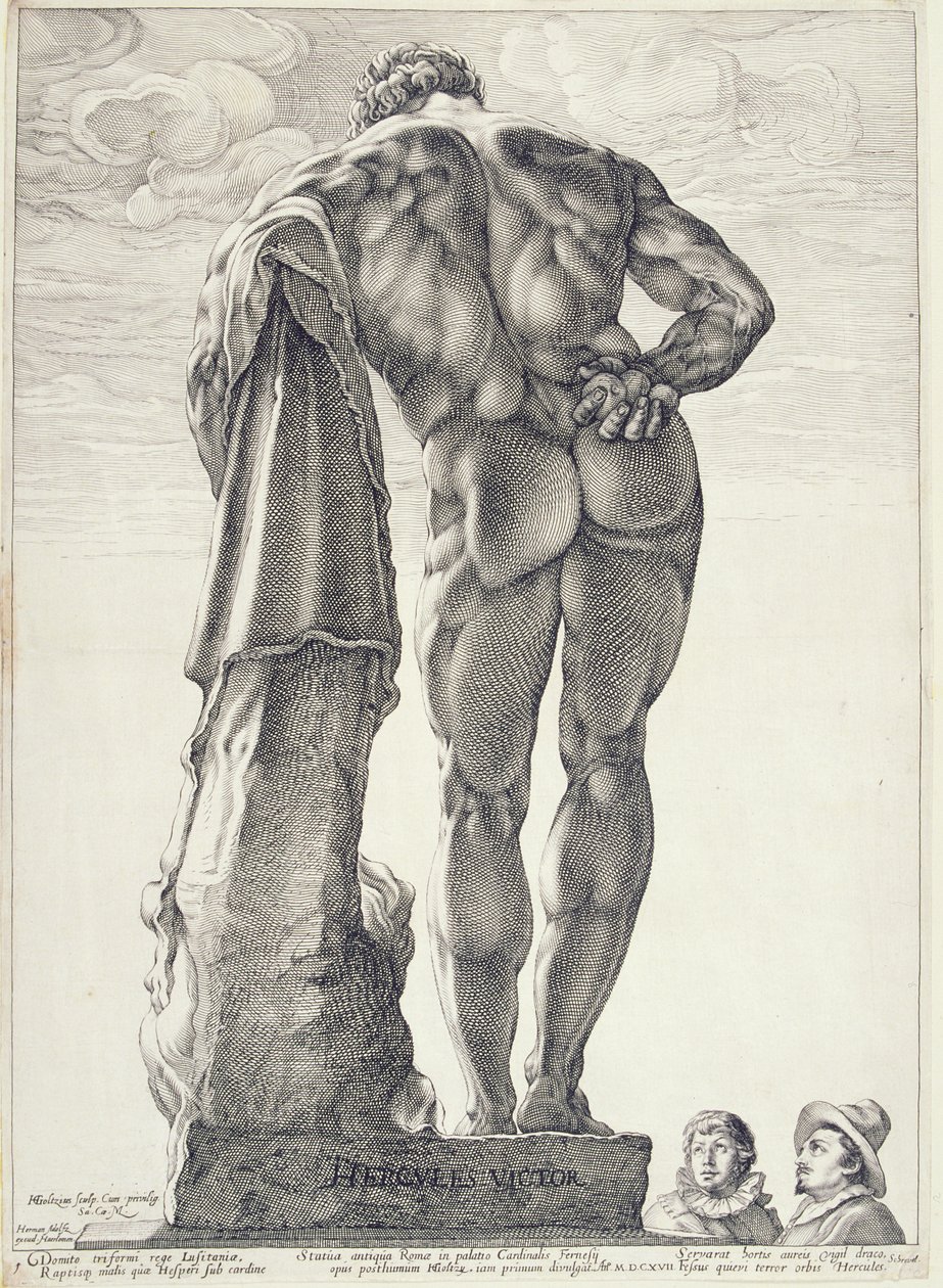 Farnese Hercules, 1592 alkotó: Hendrik Goltzius