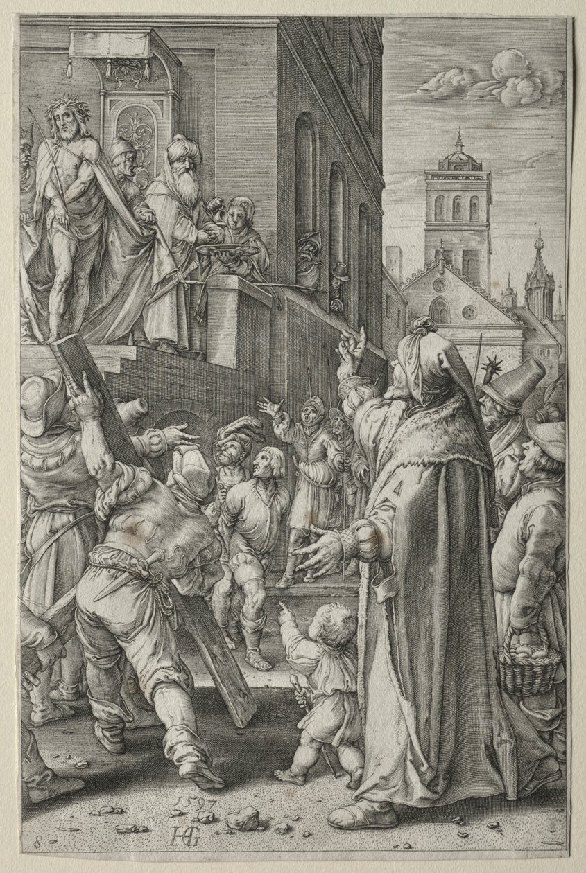 A szenvedély. alkotó: Hendrik Goltzius
