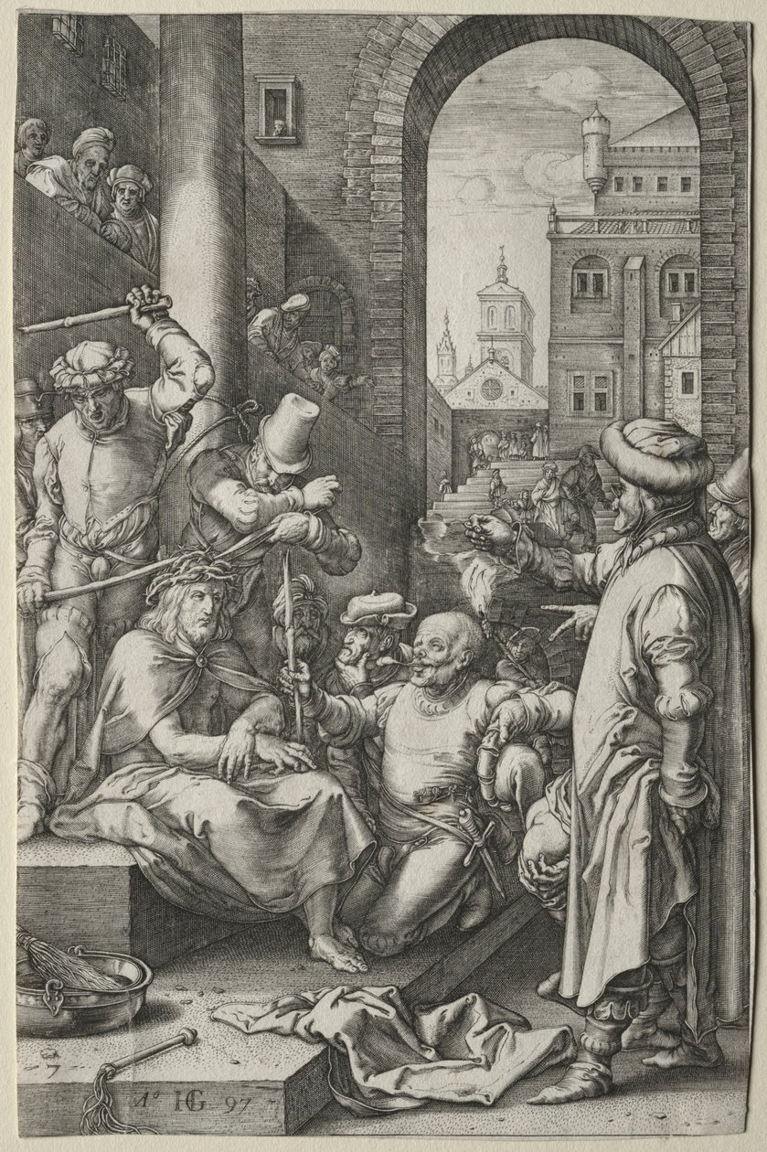 A szenvedély. alkotó: Hendrik Goltzius
