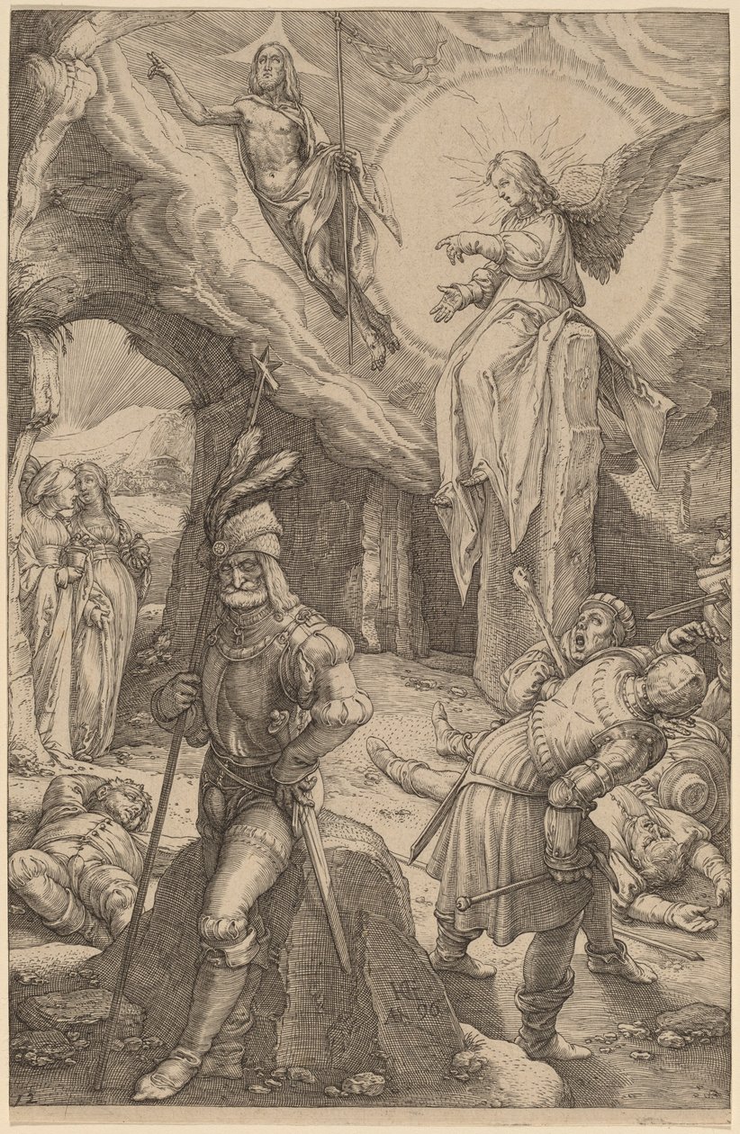 A Feltámadás alkotó: Hendrik Goltzius