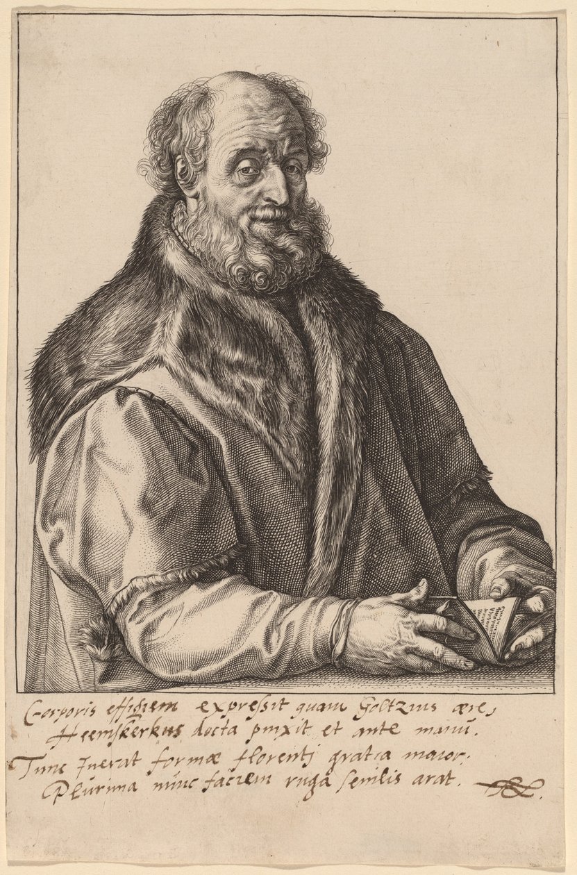 Johannes Zurenus (Jan van Zuren) alkotó: Hendrik Goltzius after Maerten van Heemskerck