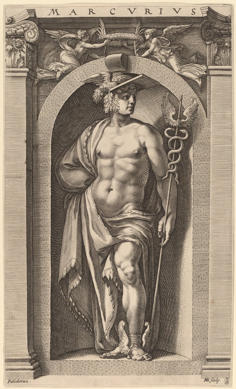 Higany alkotó: Hendrik Goltzius after Polidoro da Caravaggio
