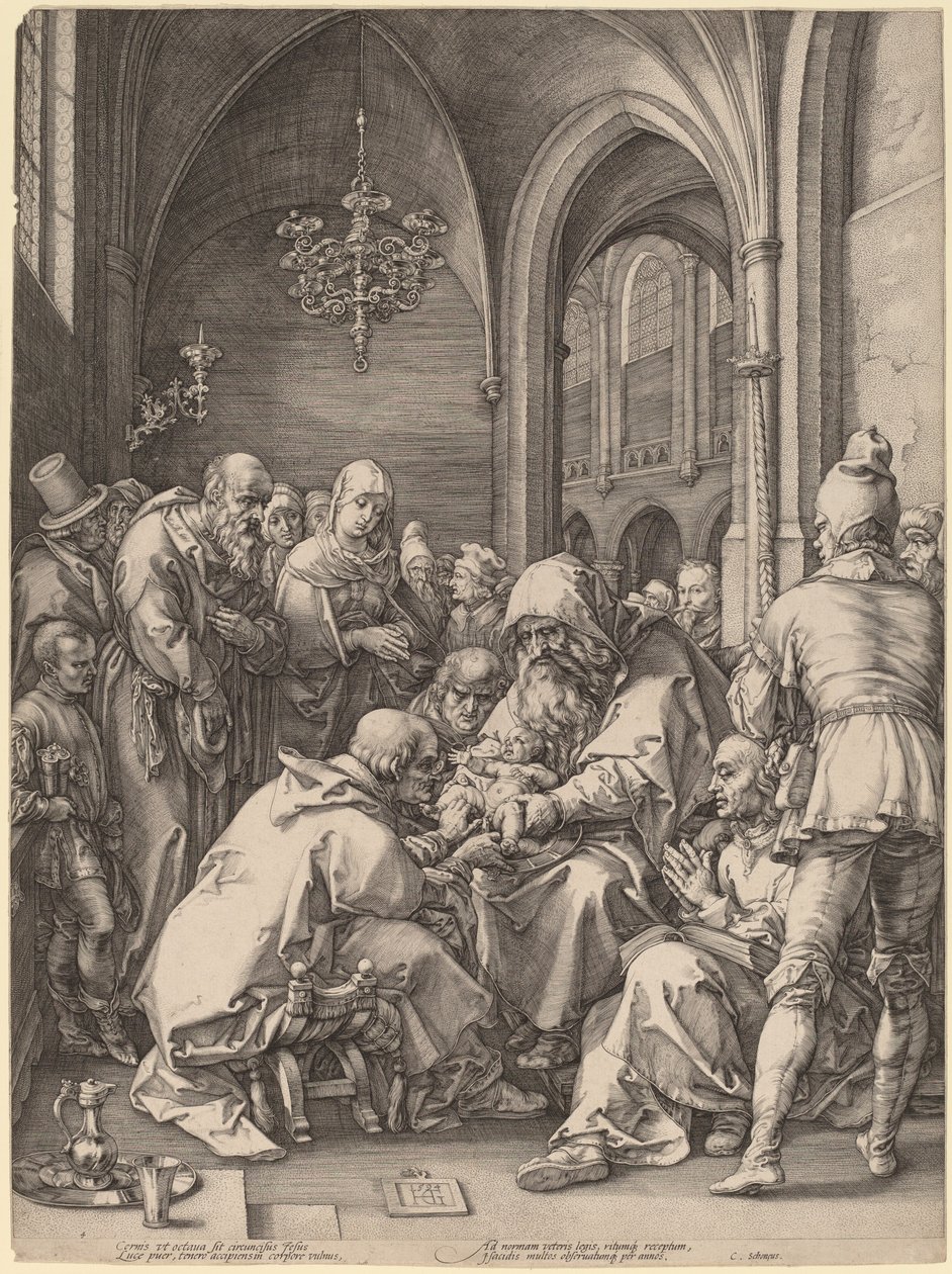 A körülmetélés alkotó: Hendrik Goltzius in the style of Albrecht Dürer
