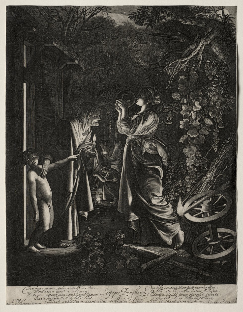 Ceres kigúnyolása alkotó: Hendrik Goudt