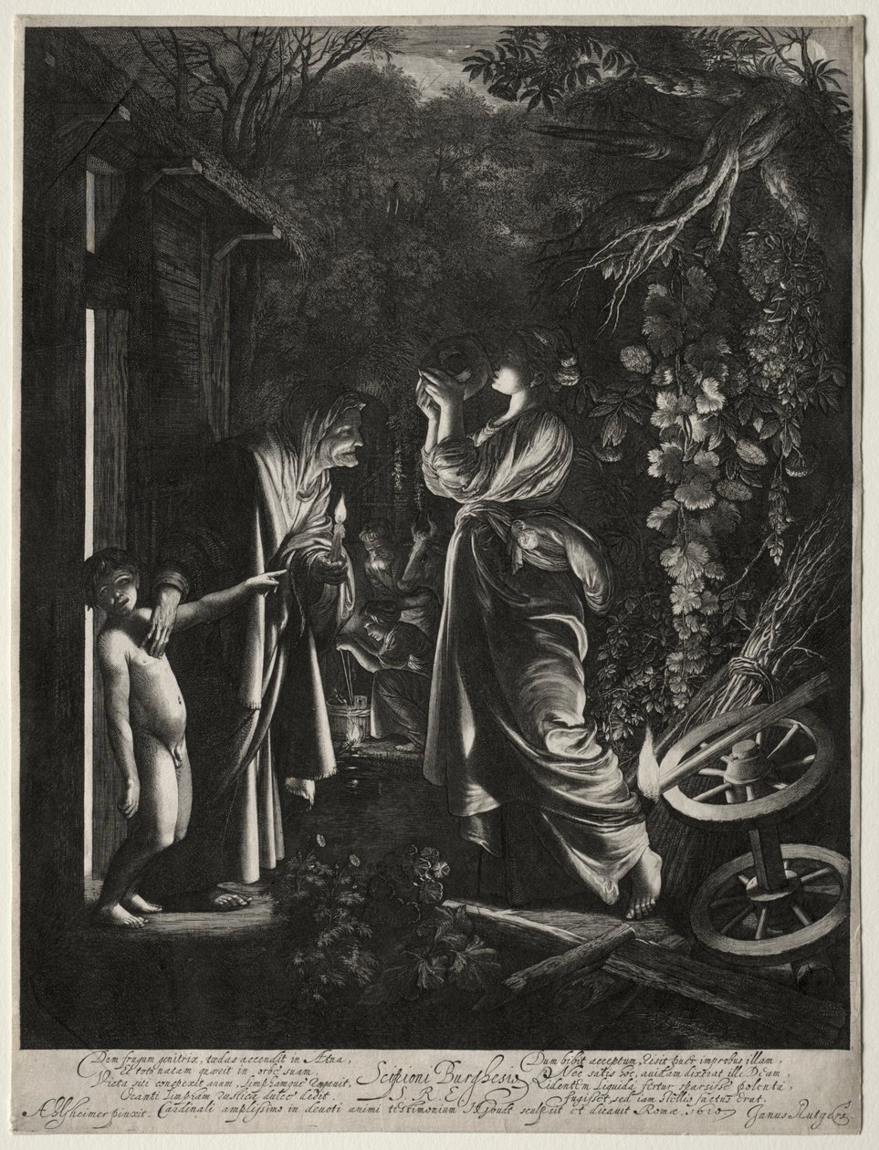 Ceres kigúnyolása alkotó: Hendrik Goudt
