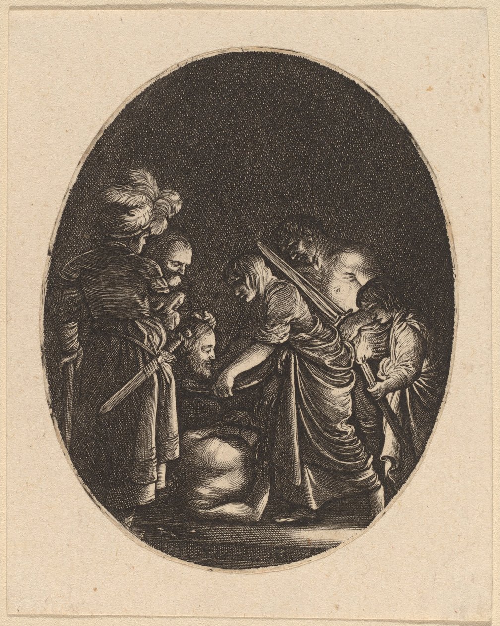 Keresztelő Szent János lefejezése alkotó: Hendrik Goudt after Adam Elsheimer