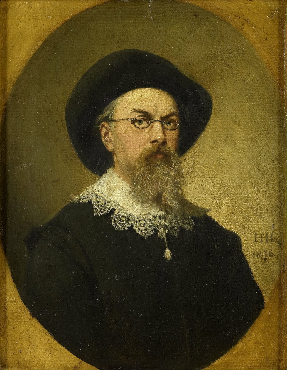 Önarckép alkotó: Hendrik Hollander Cz.