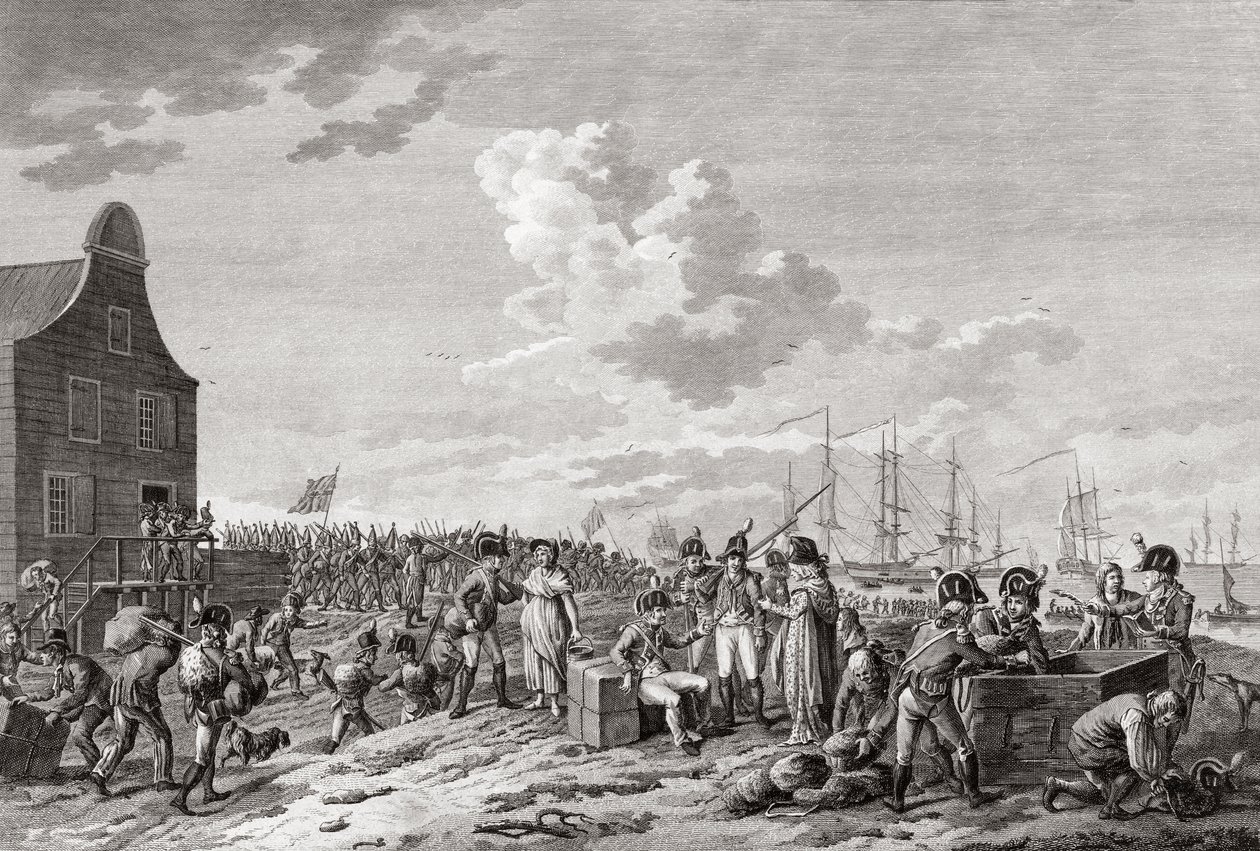 Kilépés a Den Helderből alkotó: Hendrik Roosing