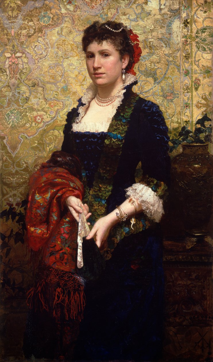 Marie Lubomirska hercegnő, 1881 alkotó: Henryk Siemiradzki