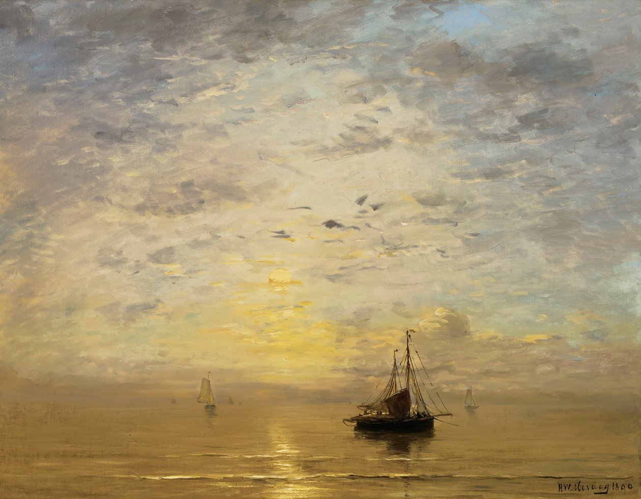 Tengeri alkotó: Hendrik Willem Mesdag