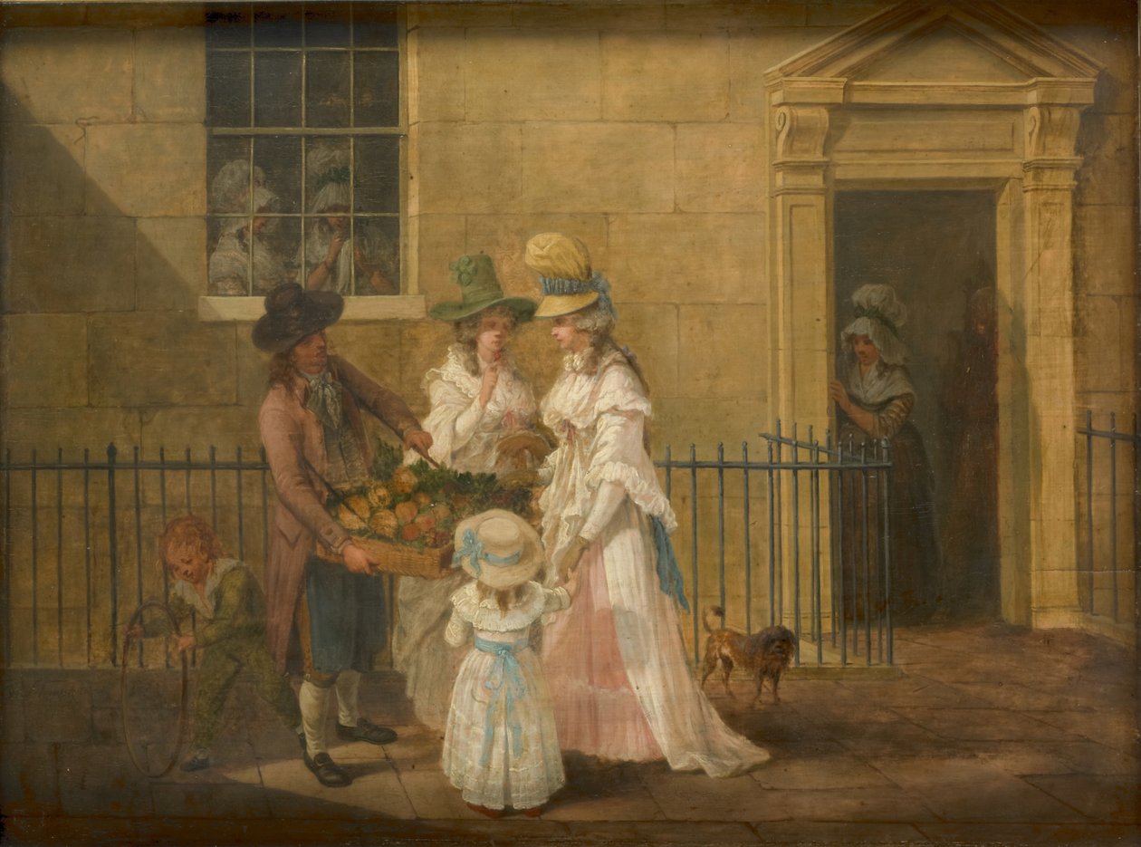 Zöldségárus, 1790 alkotó: Hendrik Willem Schweickardt