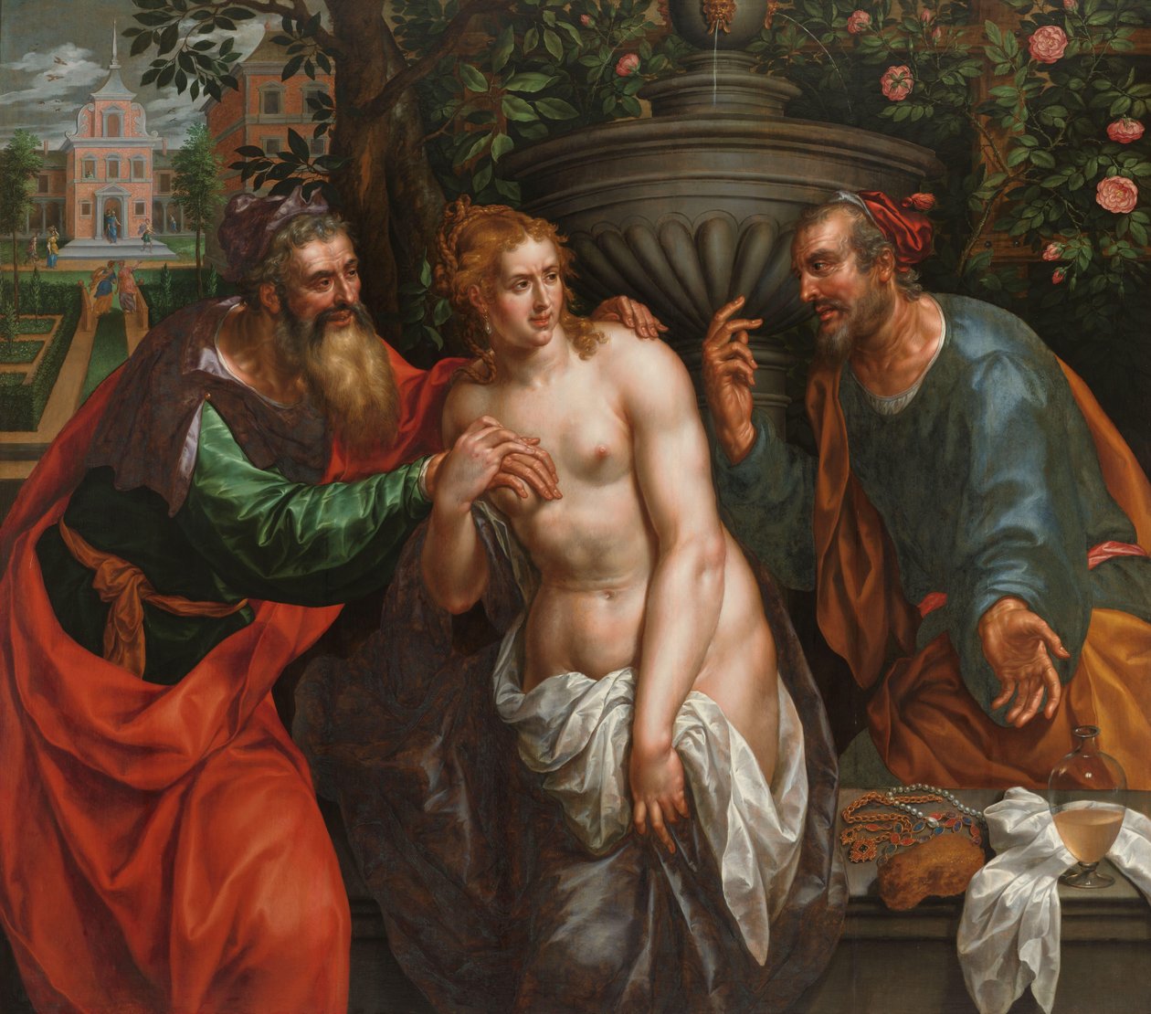 Susanna és a vének alkotó: Hendrik de Clerck