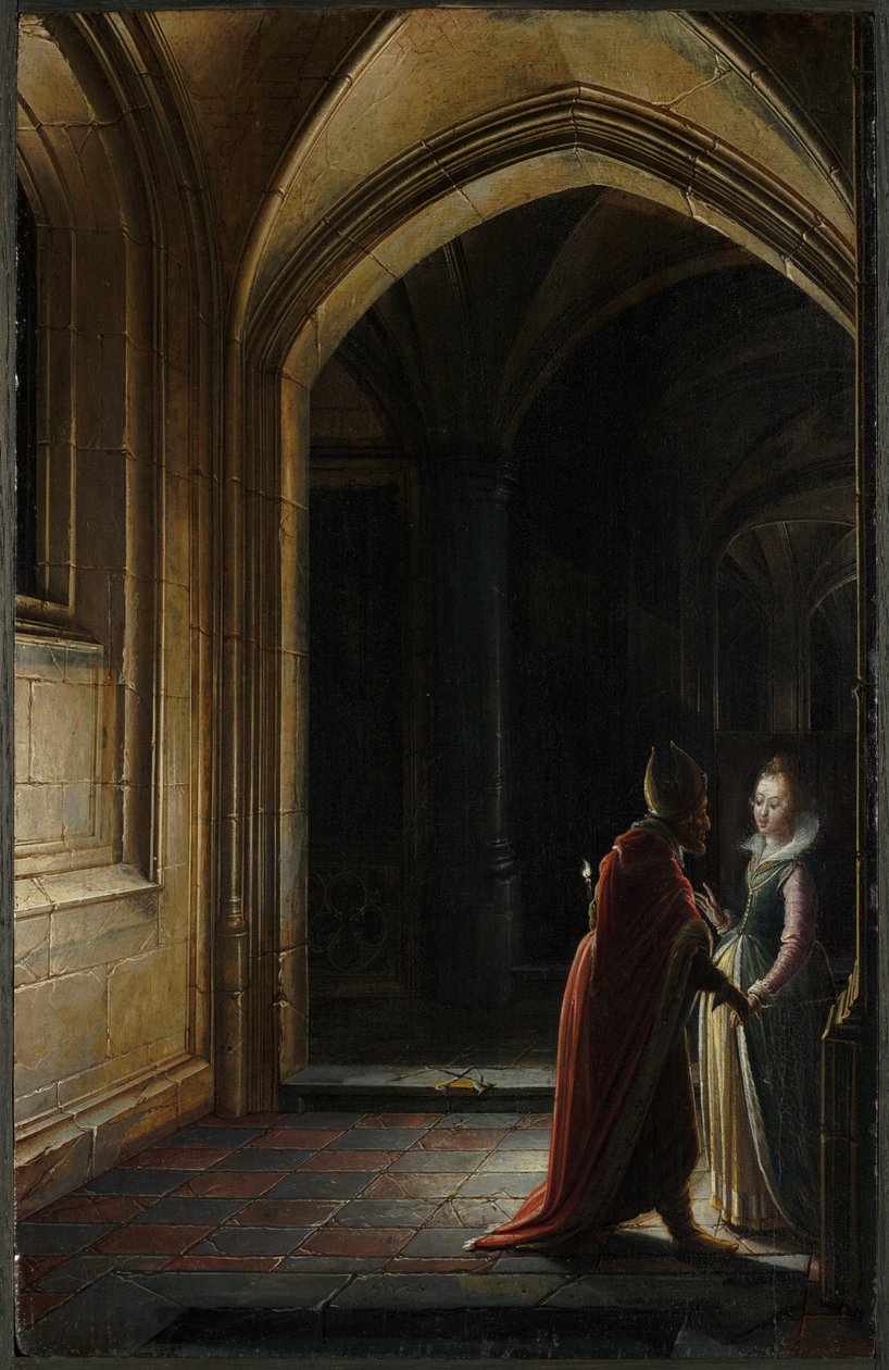 Eszter és Márdokeus, 1616. alkotó: Hendrik van Steenwyck II