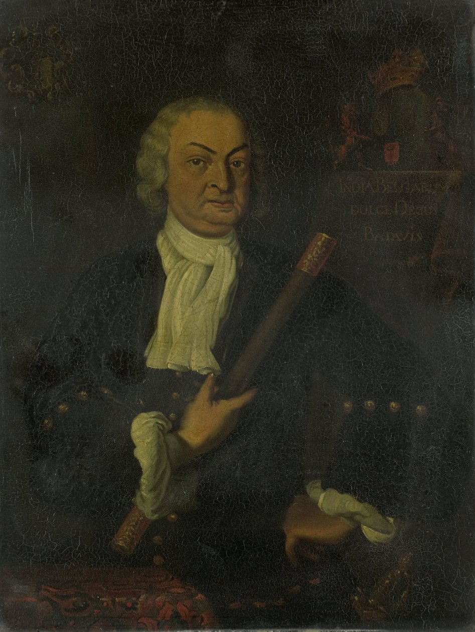 Hendrik Swaardecroon (1667-1728). főkormányzó (1718-25) alkotó: Hendrik van den Bosch (copy after)