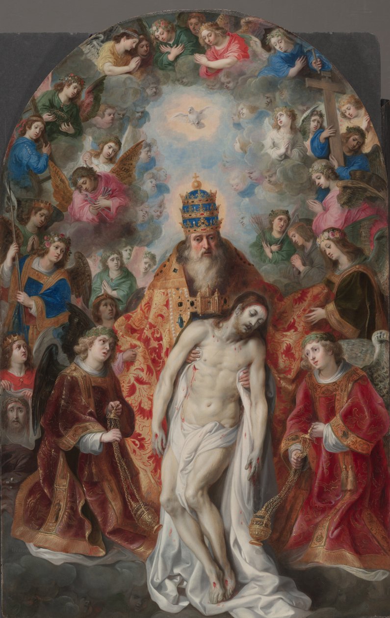 A Szentháromság, 1620 körül alkotó: Hendrik van the Elder Balen