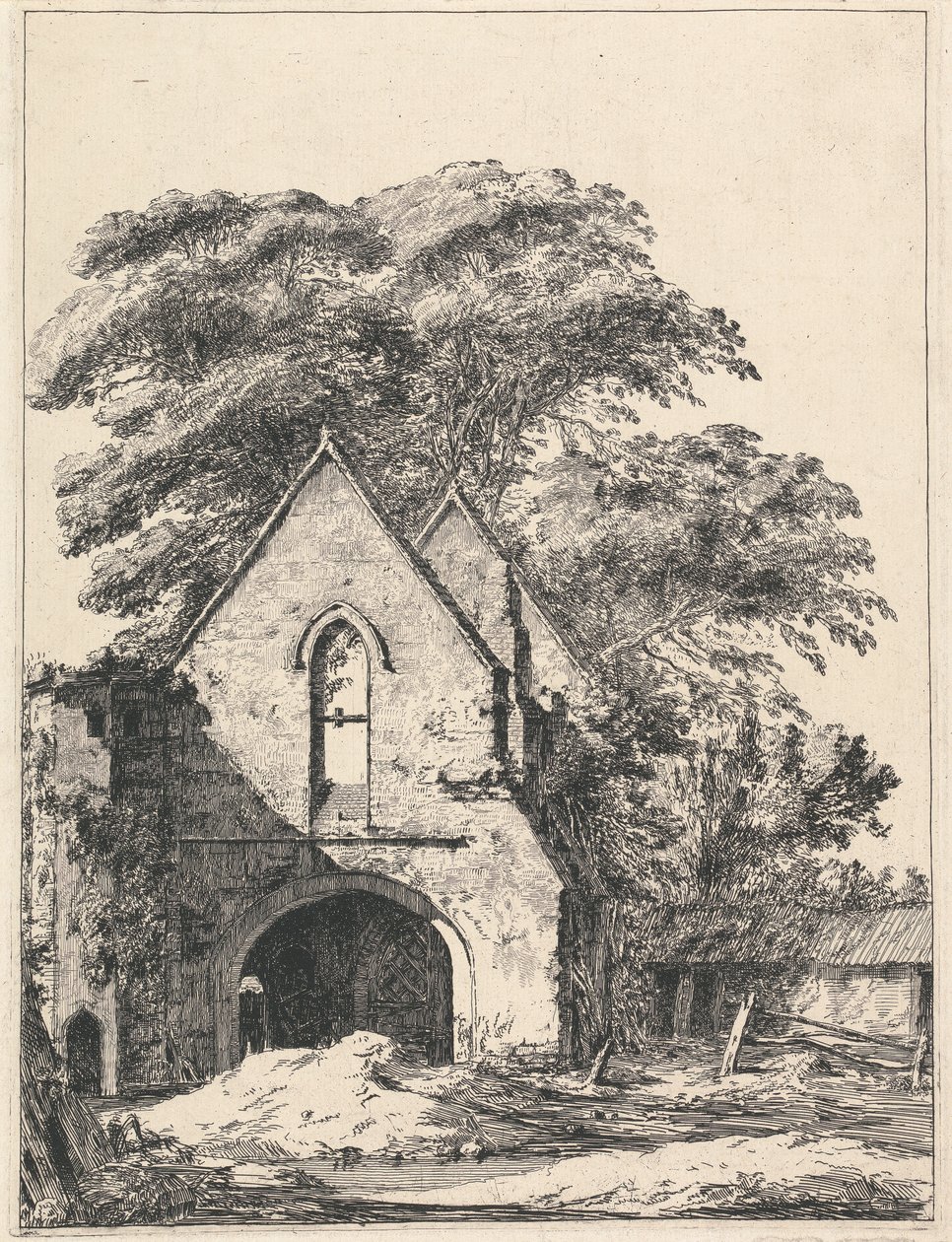 Maxstoke Priory alkotó: Heneage Finch fourth Earl of Aylesford