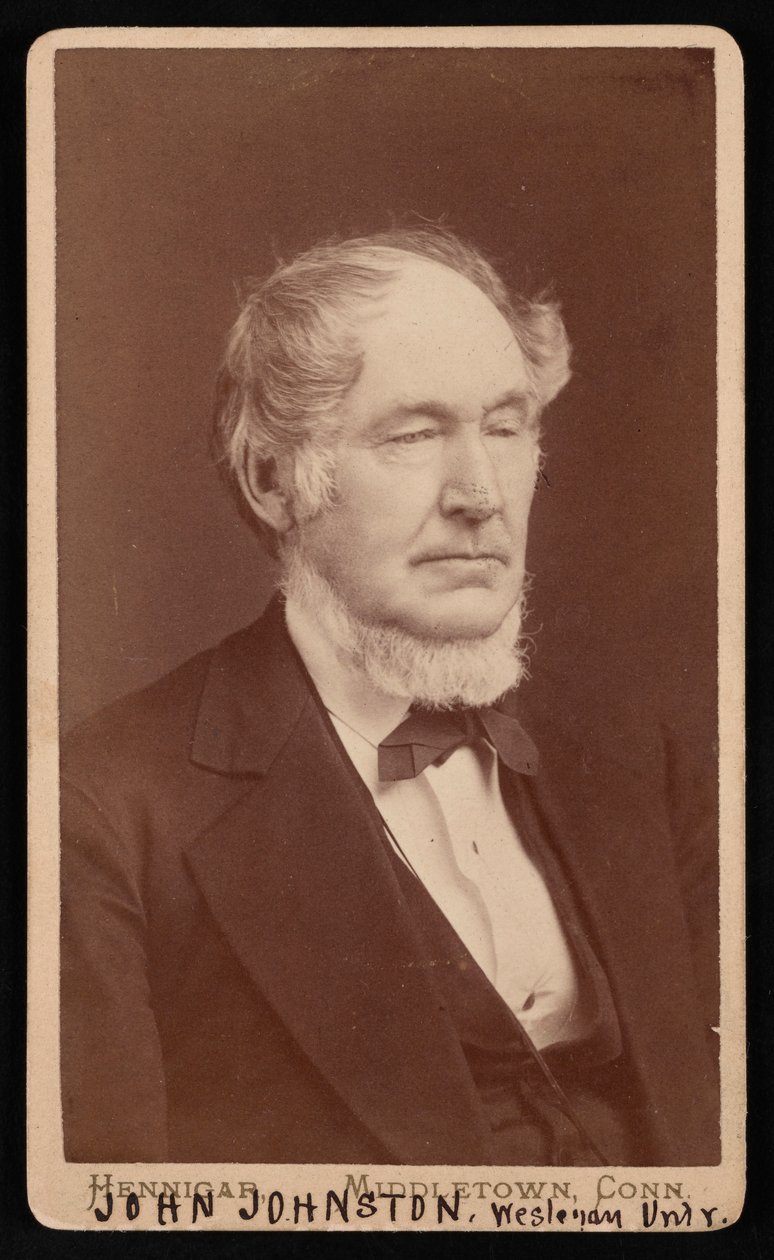 John Johnston portréja 1806-1879, 1876 előtt. alkotó: Hennigar Bros