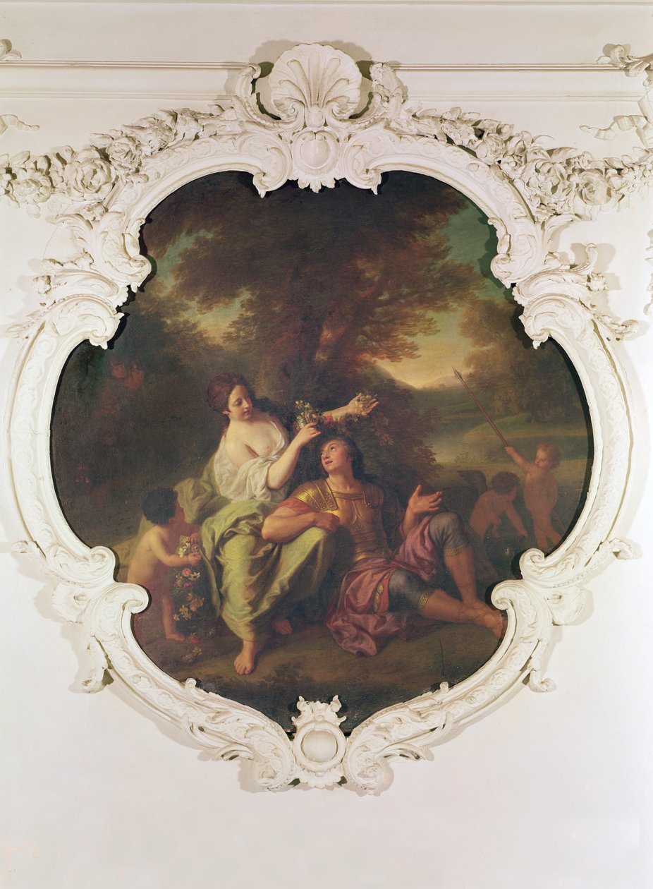 Rinaldo és Armida, Torquato Tasso Gerusalemme Liberata című művéből (1544-95) alkotó: Henri Antoine de Favanne