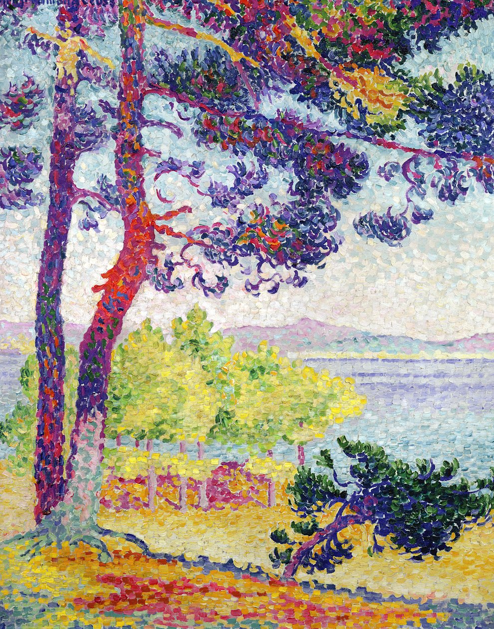 Délután Pardigonban, Varban, 1907 alkotó: Henri Edmond Cross