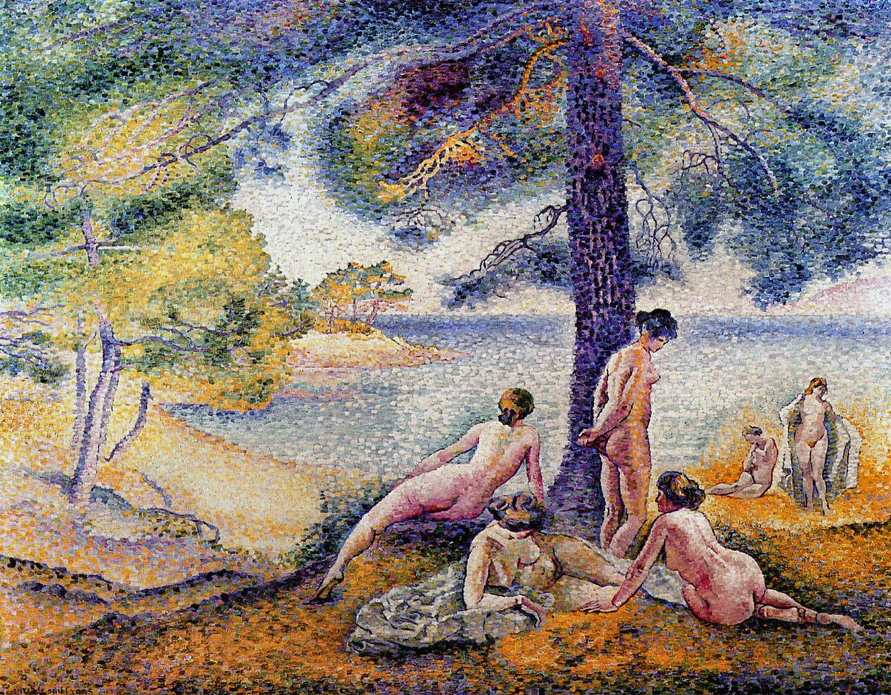 Az árnyékban, 1902 alkotó: Henri Edmond Cross