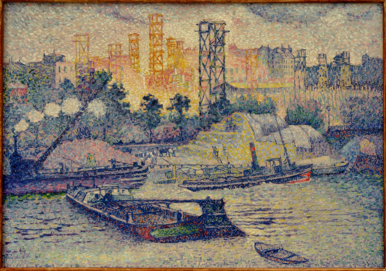 Quai de Passy alkotó: Henri Edmond Cross