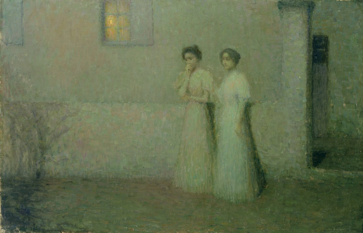 Szelíd éjszaka, 1897 alkotó: Henri Eugene Augustin Le Sidaner