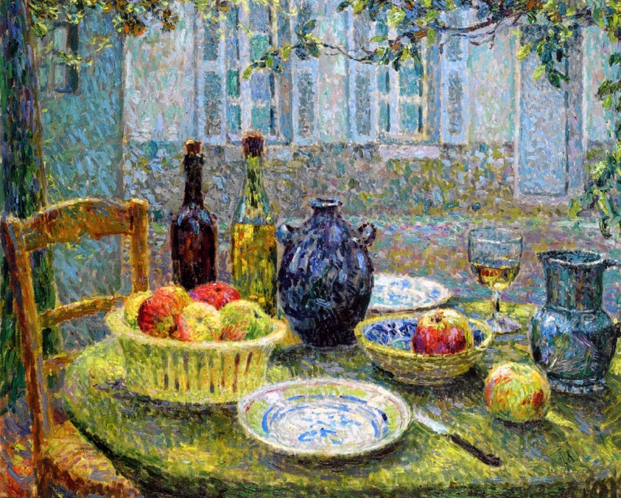 Pierre asztala, 1920 alkotó: Henri Eugene Augustin Le Sidaner