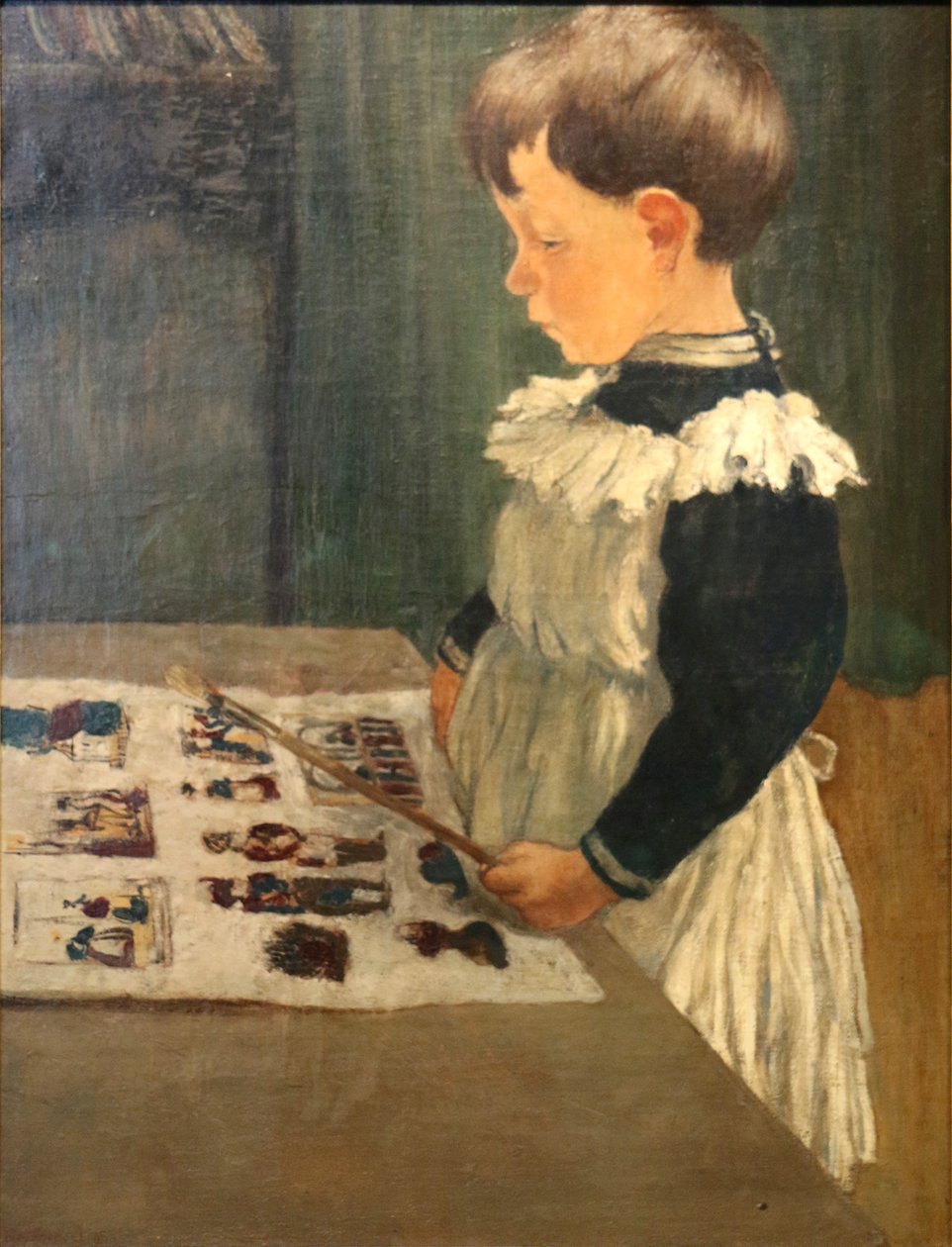 Louis Charles Crespinr arcképe alkotó: Henri Jacques Edouard Evenepoel