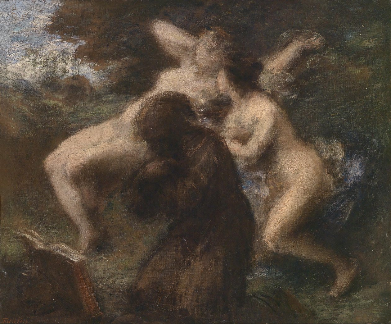 Szent Antal kísértése alkotó: Ignace Henri Jean Fantin Latour