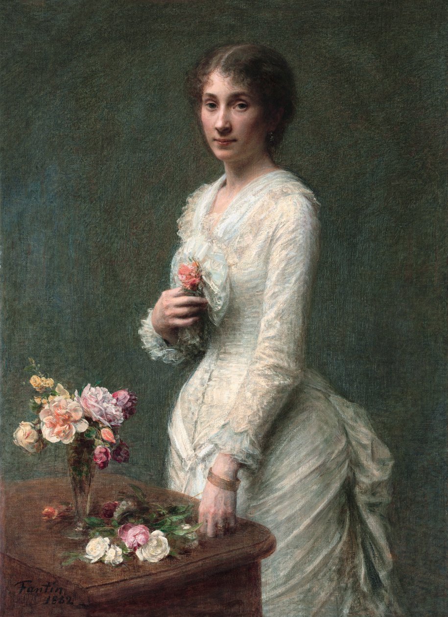 Lerolle asszony alkotó: Ignace Henri Jean Fantin Latour