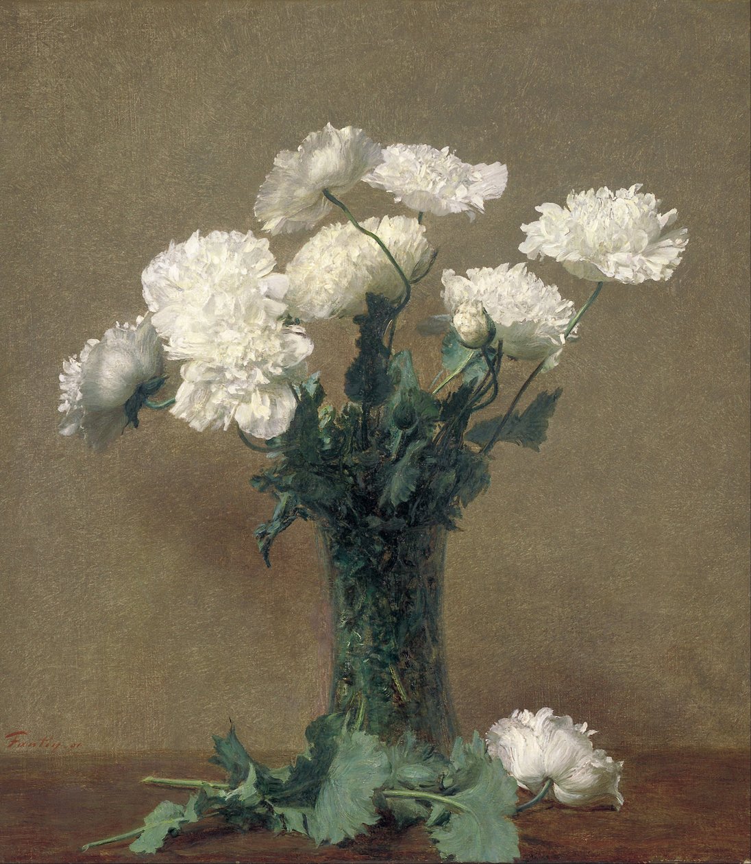 Pipacs alkotó: Ignace Henri Jean Fantin Latour