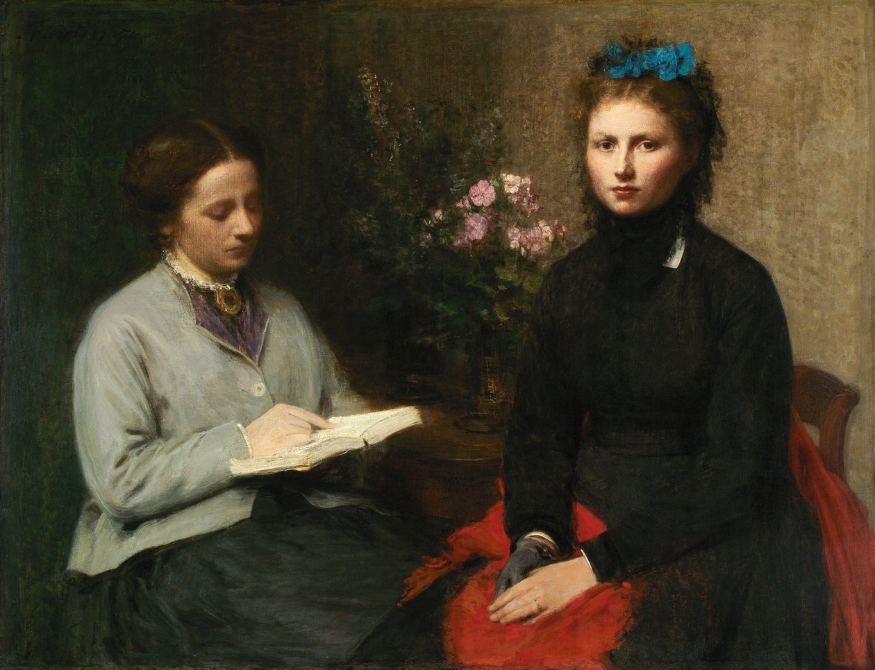 Az olvasás alkotó: Ignace Henri Jean Fantin Latour