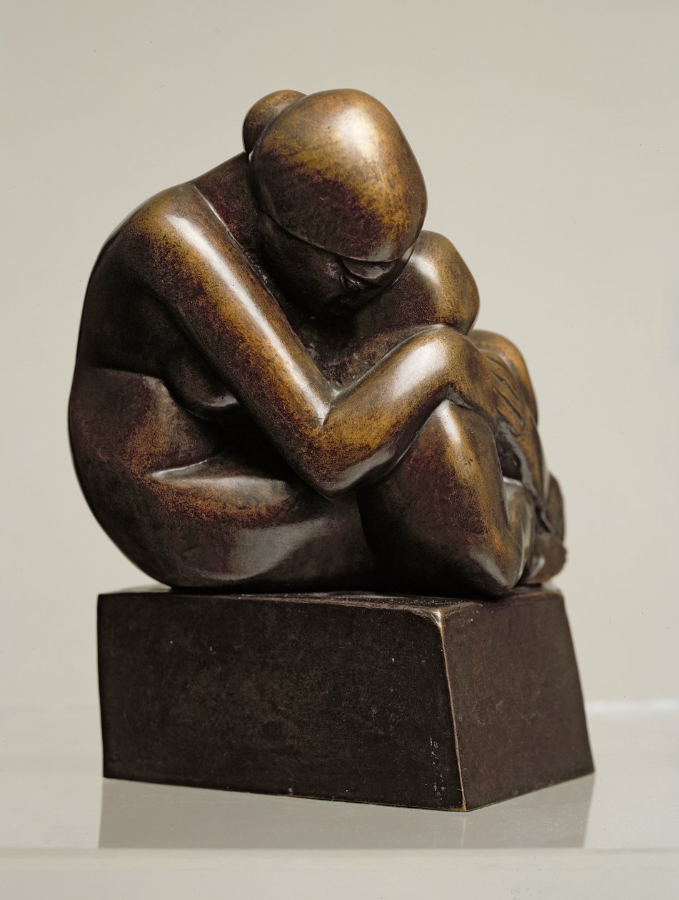 Kismama, öntött 1965-ben (bronz) alkotó: Henri Gaudier Brzeska