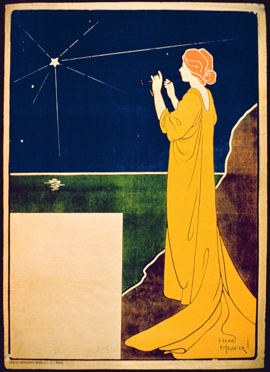 Csillagok bámulása alkotó: Georges Meunier