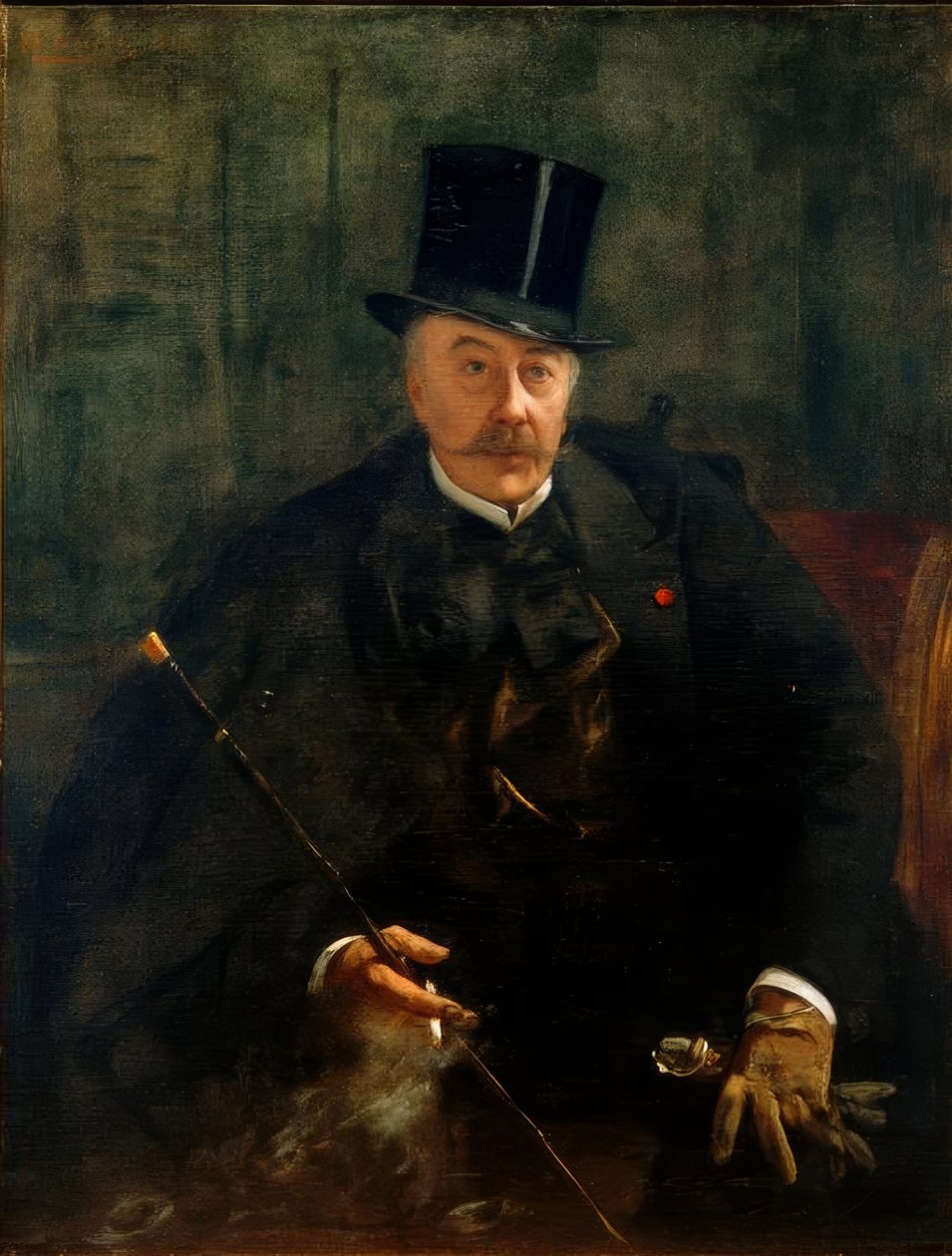 Alfred Stevens / Henri Gervex festménye alkotó: Henri Gervex