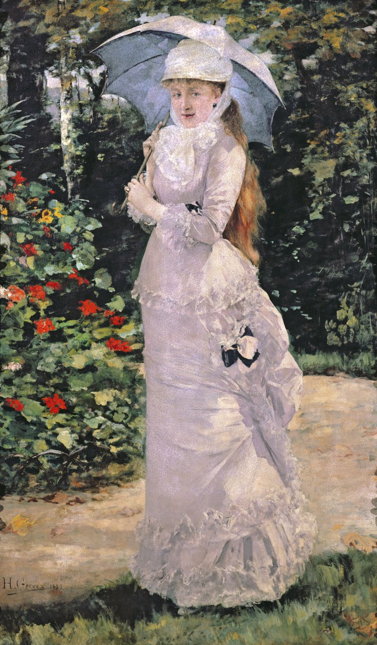 Madame Valtesse de la Bigne, 1889 alkotó: Henri Gervex