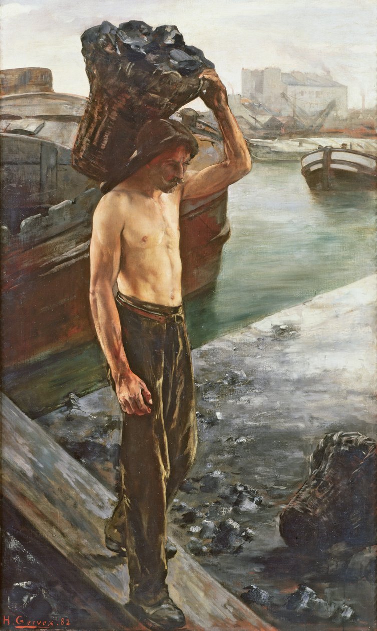 A szénszállító, 1882 alkotó: Henri Gervex