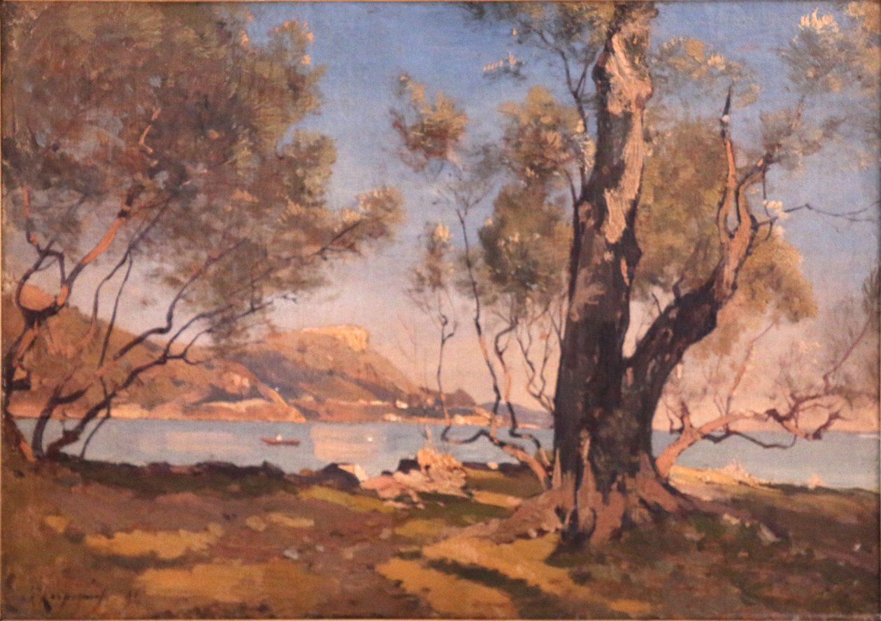 Beaulieu fái. alkotó: Henri Joseph Harpignies
