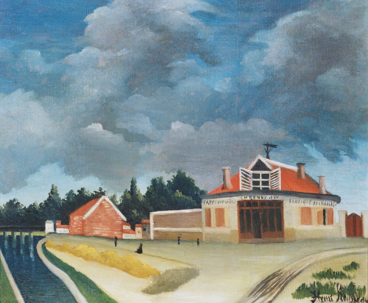 Az alfortville-i székgyár, 1897 körül (lásd még: 309518) alkotó: Henri Rousseau