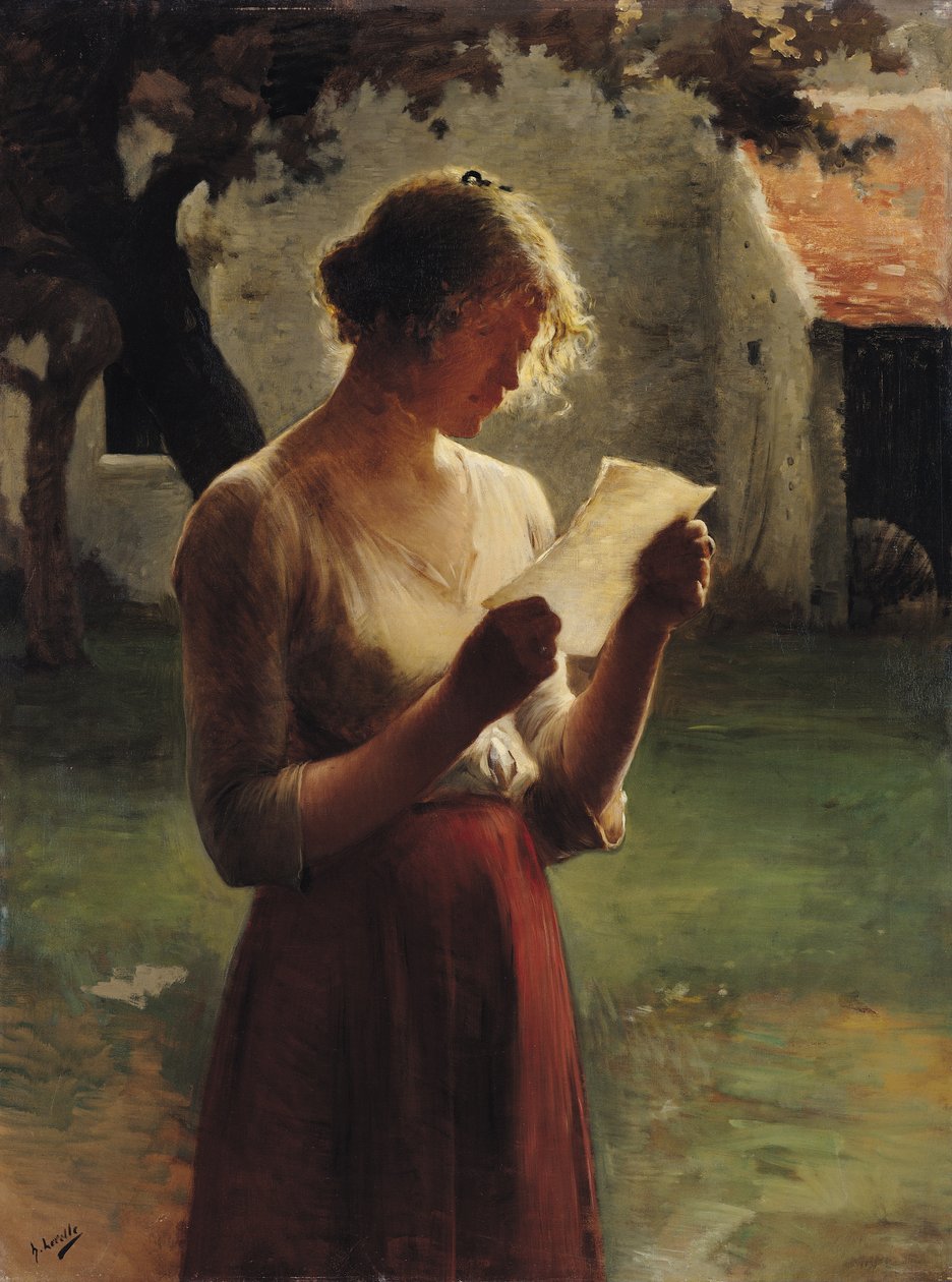 A levél alkotó: Henri Lerolle