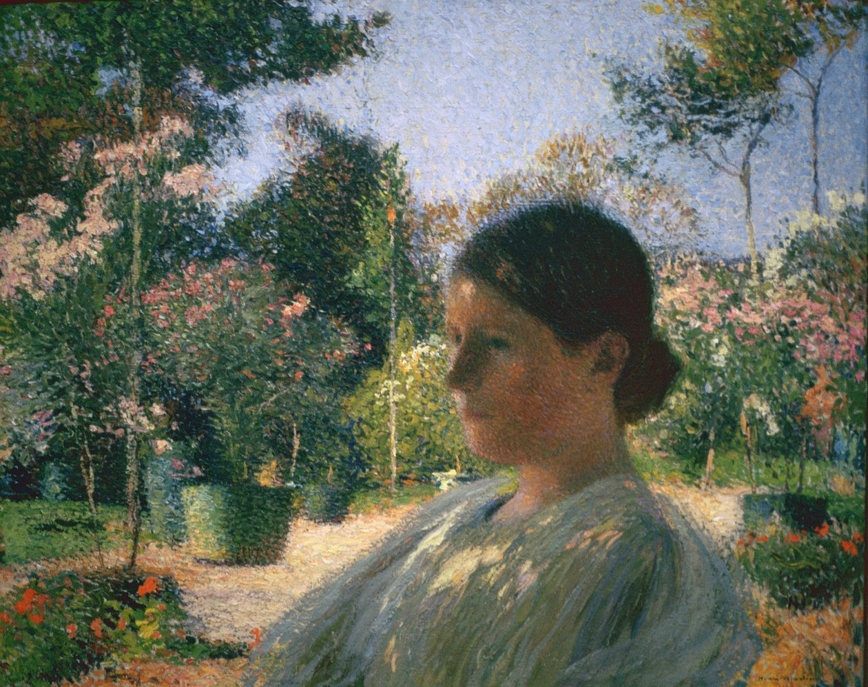 A kertben, 1904 alkotó: Henri Martin